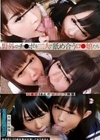 野外でチ●ポを二人で舐め合うロ●娘たち